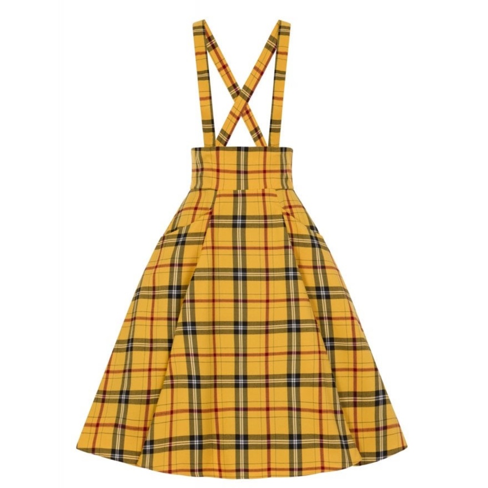 NWT Modcloth x Collectif jumper/skirt in plaid